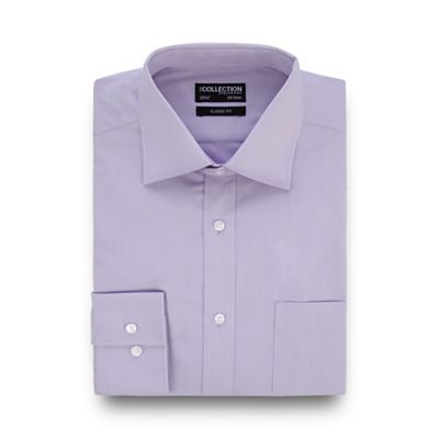 The Collection Lilac regular fit shirt